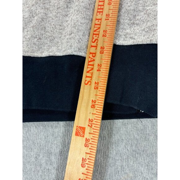 New‎ England Patriots '47 Half Zip Pullover Sweater (Men's Medium) Gray - Picture 7 of 12